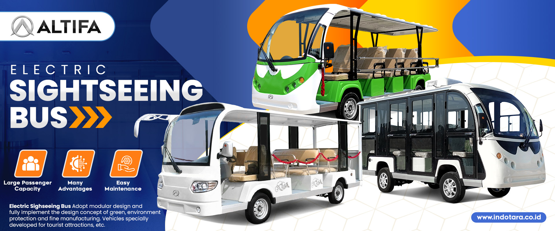 jual Mobil Sightseeing Bus Mobil Electric Murah